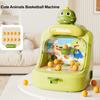 Cartoon Tier Basketballwurfspiel mit Punkteanzeige Mini Basketballwurf Arcade-Maschine Tischplatte Dinosaurier Bär Basketballkorb Spielzeug
