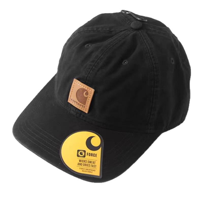 Unisex Adjustable Baseball Cap for Men and Women, Casual Fashion Sun Visor Hat, Outdoor Sports Cap - Black