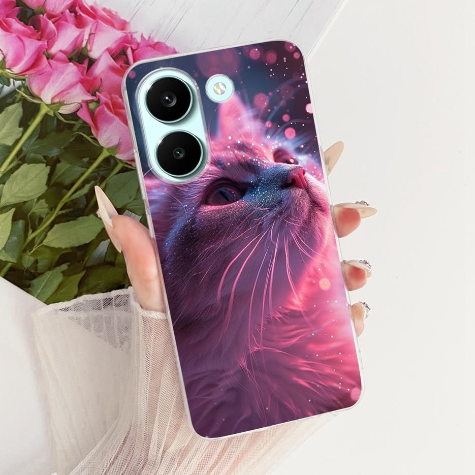 For Xiaomi Poco X8 Pro 5G Case Cute Love Heart Painted Cover Soft Slim Phone Case For Xiaomi Poco X8 Pro Max PocoX8 Pro 5G Shell