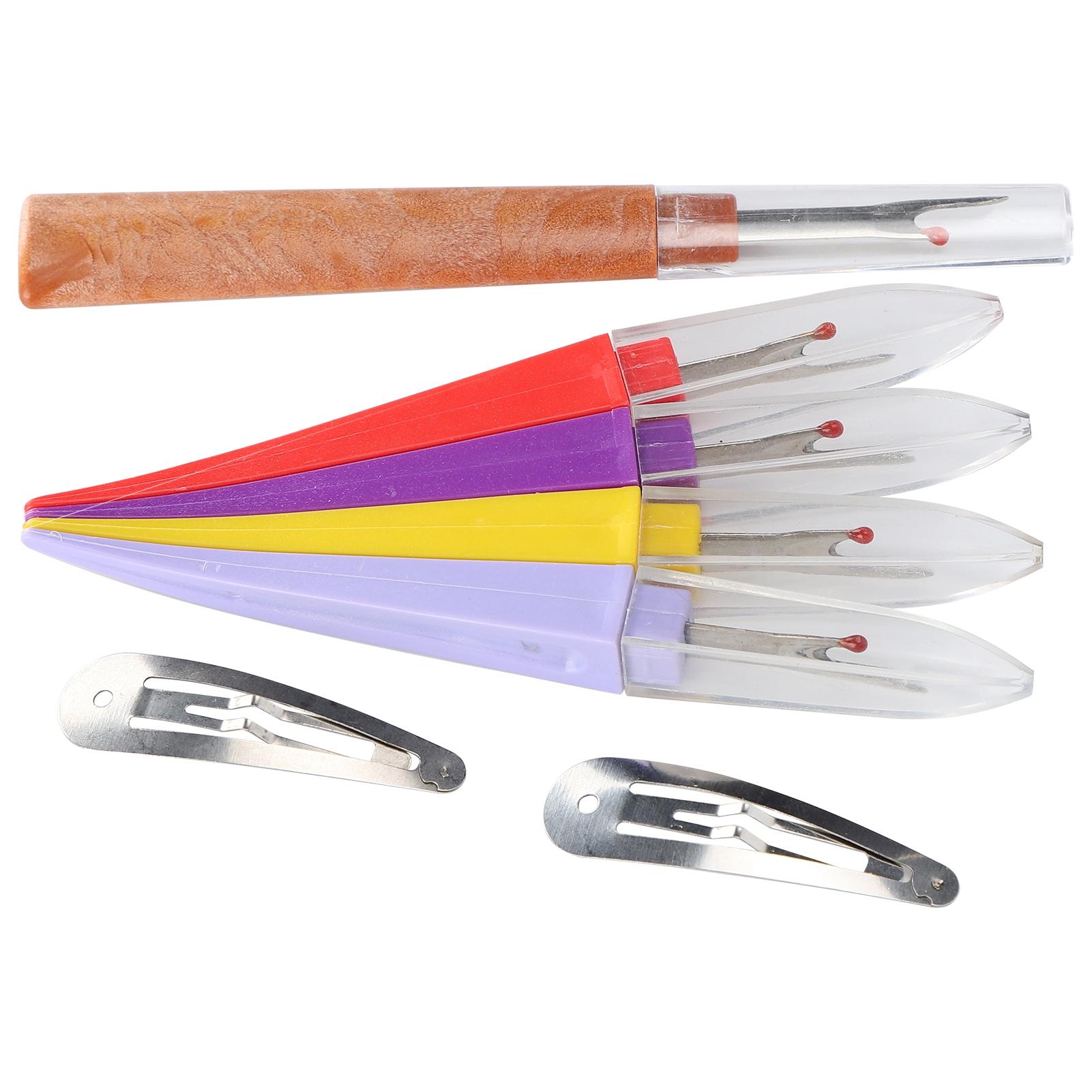 

Набір розпорювачів швів для шиття Пластик Нержавіюча сталь Зручні інструменти для стібка для відкривання видалення ниток