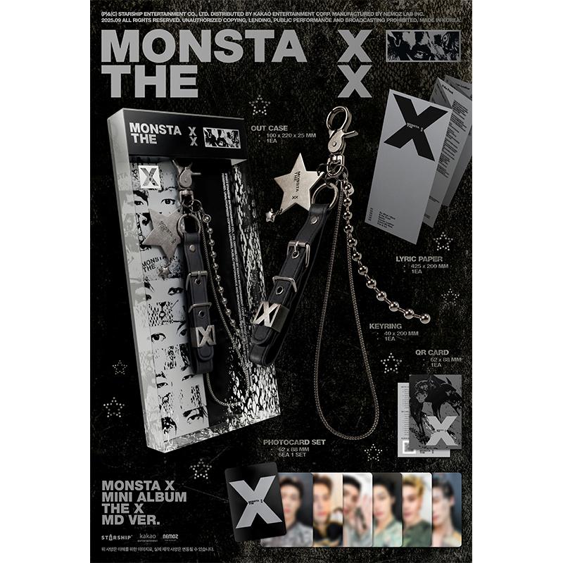 [Pre-order] MONSTA X – 13th Mini Album [THE X] MD Ver. (Limited Edition)