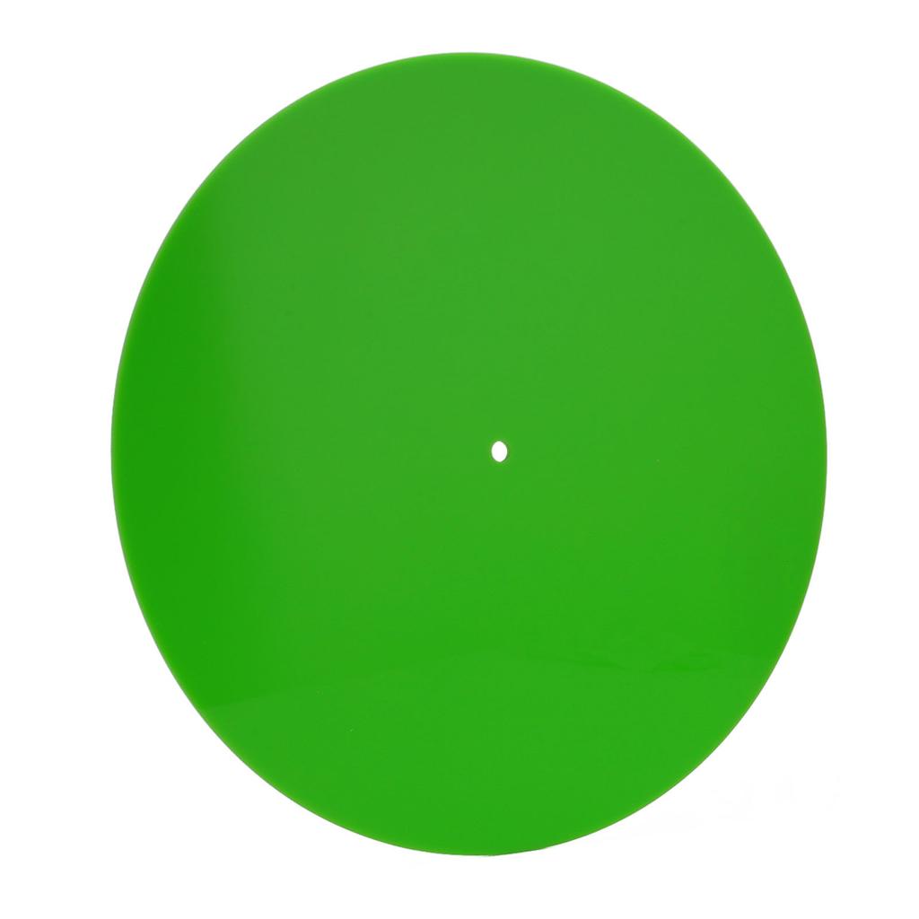 Acrylic Turntable Mat Reduce Noise Improved Sound Quality Anti Static Slipmat for Records 12in