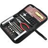 45PCS Car Tire Repair Kit, Heavy Duty Vehicle Emergency Punctures & Plug Flats Patch Tool Box, Automotive Tubeless Tire Repair Assortment, Universal