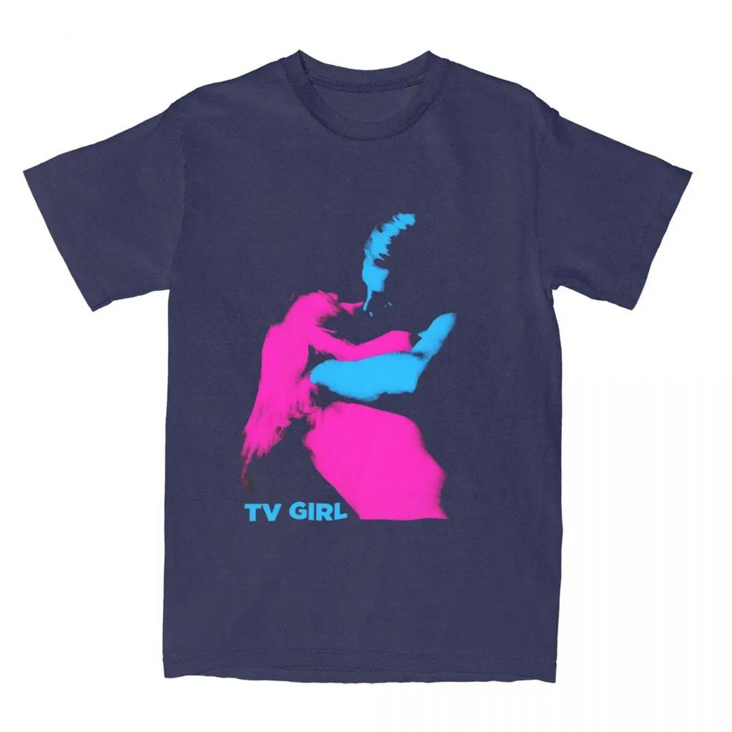 Men Women's TV Girl Who Really Cares Album Shirts Merch Leisure  T Shirt Top Tee Clothes Summer