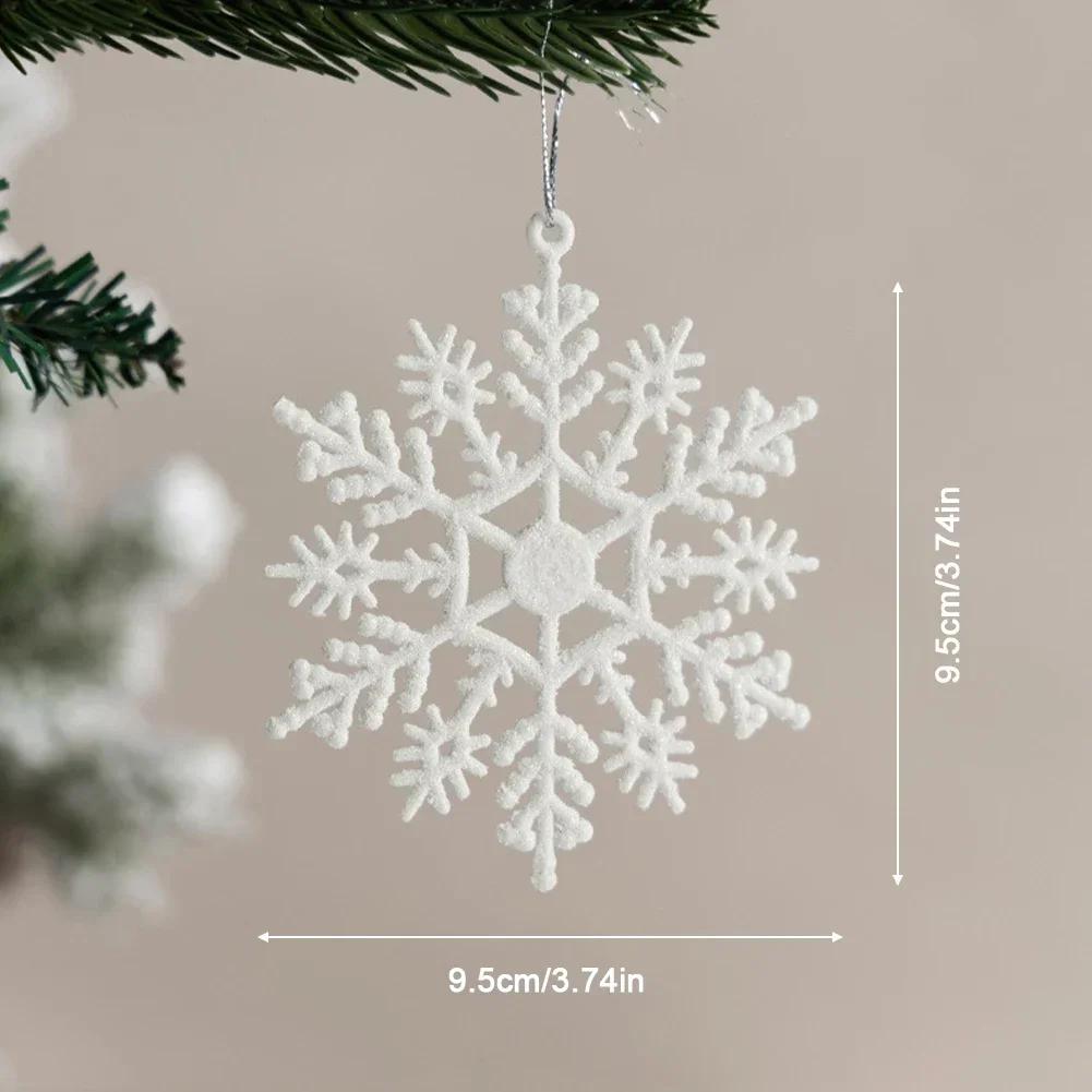Vivid Christmas Scene Pendant for Tree Decoration Home Bedroom Backyard Venue - Festive Holiday Ornament