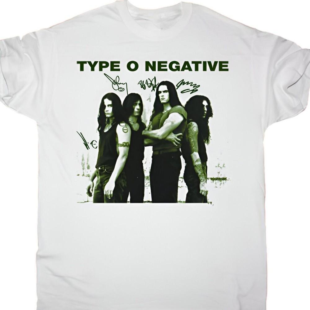 

Retro Style Signature Type O Negative Band Shirt White Unisex Size S-5XL Unisex T-Shirt XL