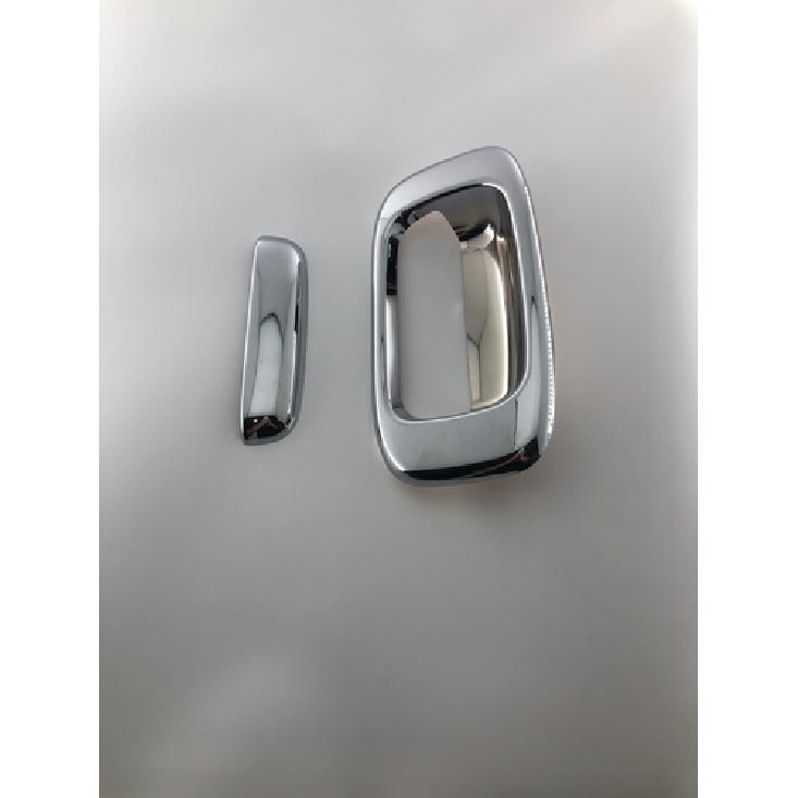 Tailgate Rear Chrome Door Handle Bowl Cover Trim For 00-06 Chevrolet Silverado
