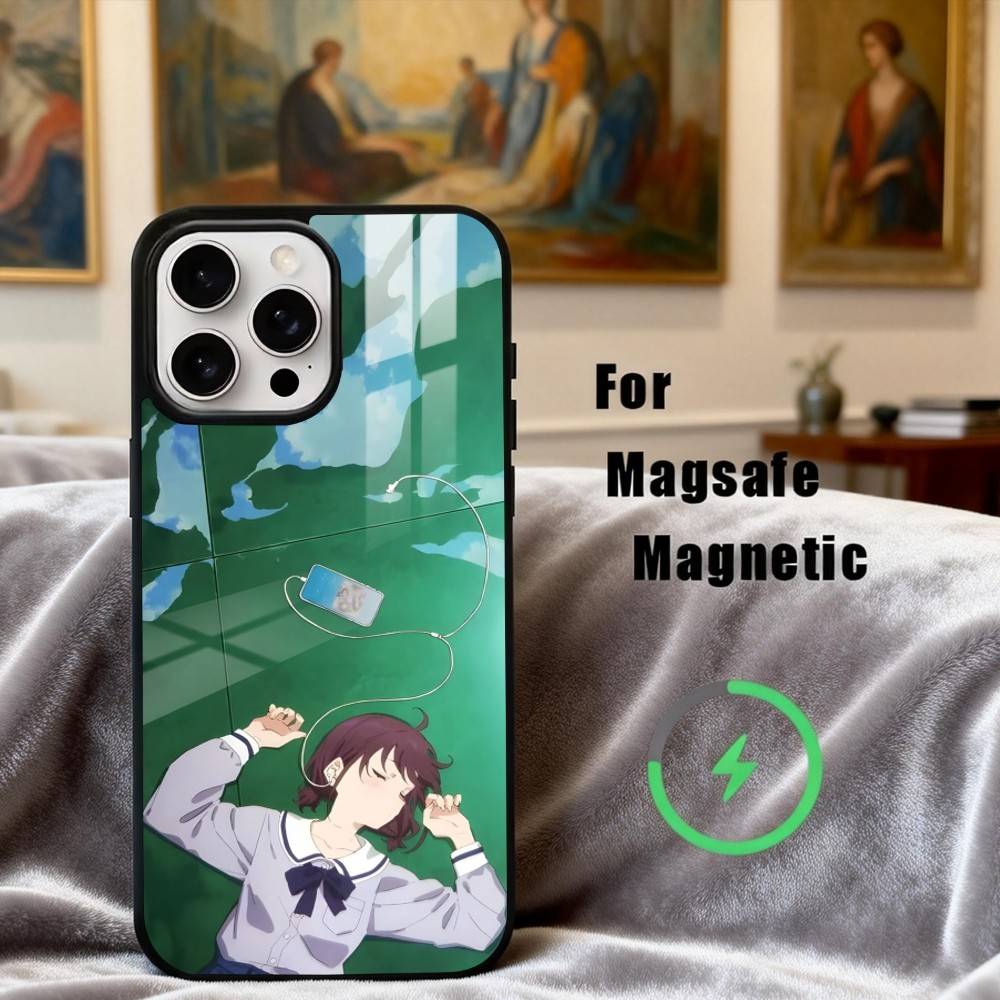 Anime G-GIRLS B-BAND C-CRY Phone Case For iPhone17,16,15,14,13,12,11 Plus,For Magnetic Wireless Charge Cover