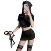 Sexy lingerie pure lust sexy hot passion female police hip skirt uniform temptation cosplay suit female