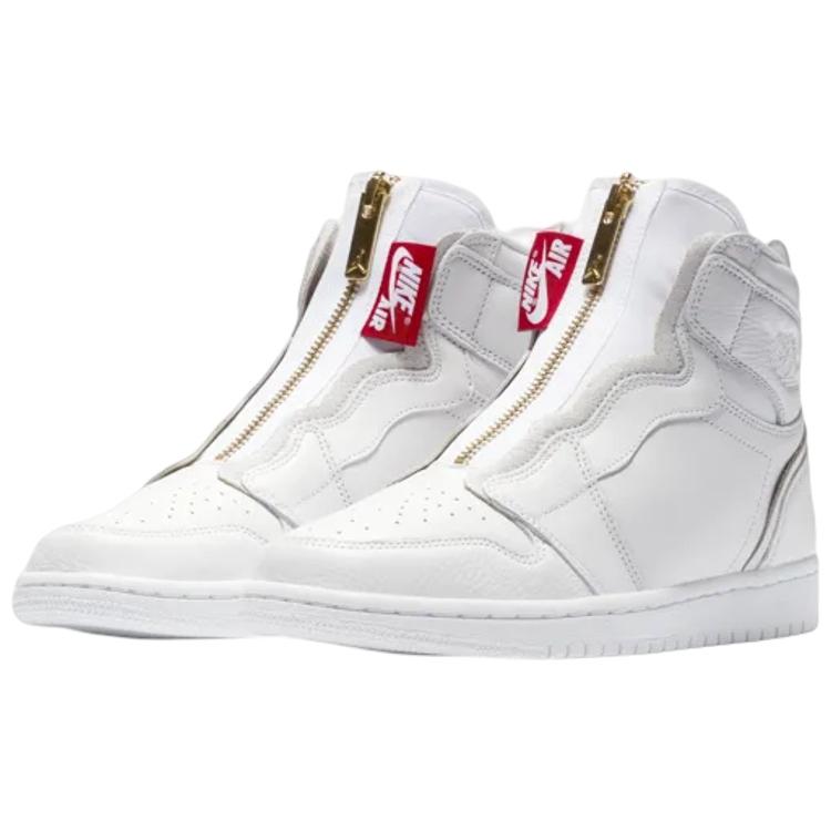 New Jordan 1 Retro High Zip White Women's AQ3742-116