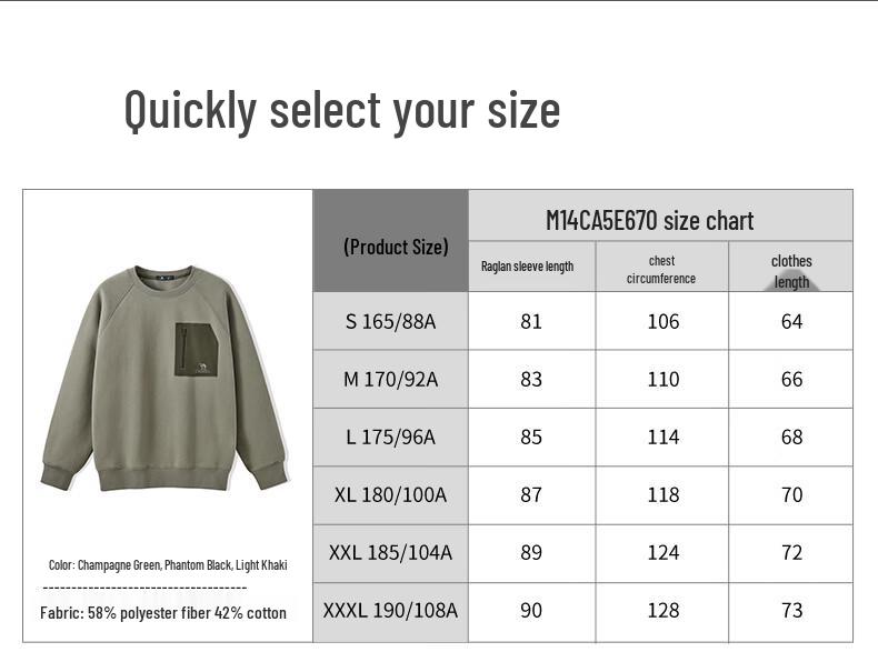 Camel Herren Casual Rundhals Pullover Sweatshirt