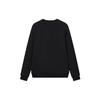 FILA Athletics Letter Print Sports Crewneck Sweatshirt Men Sweatshirt Deep-Black A11M141231F-BK