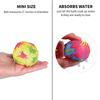 5Pcs Water Absorbent Ball 5cm Funny Sports Water Balls Interactive Beach Soaking Game Balls for Water Party Activities