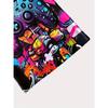 Children's Clothing T-Shirts for Boys Short Sleeve Children's T-Shirts 3D Gamepad Print Fashion Round Neck Kids Summer Clothes