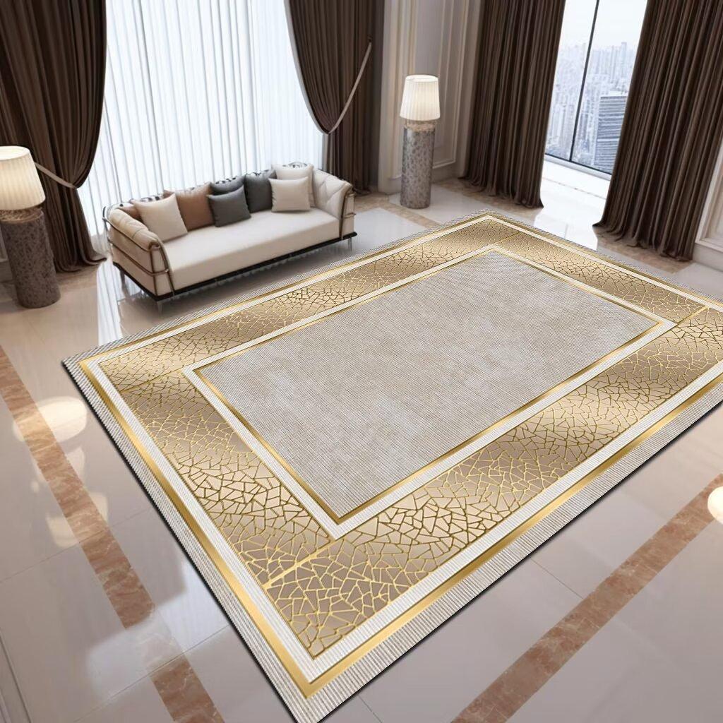 Vintage Ethnic Printed Carpet Non Slip Floor Mat for Living Room Kitchen Entrance Door Balcony Washable Rug Home Hallway Decor