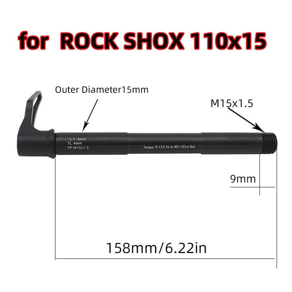 

Сквозная ось из алюминиевого сплава 6061-T6 для Rock Shox 110*15