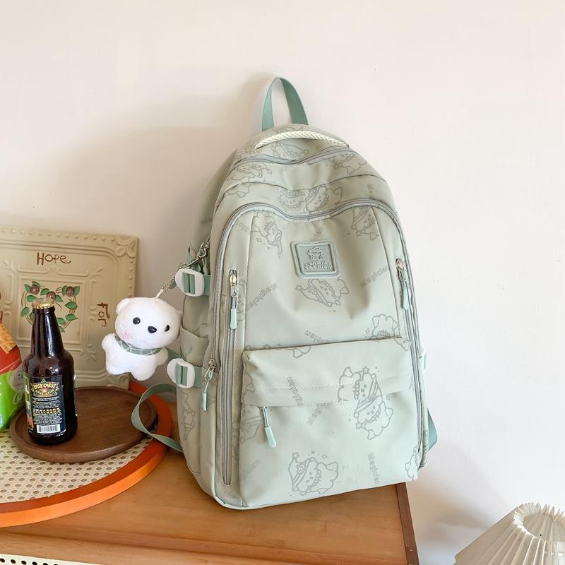 college style simple and versatile high school students junior high school students large capacity backpack computer backpack