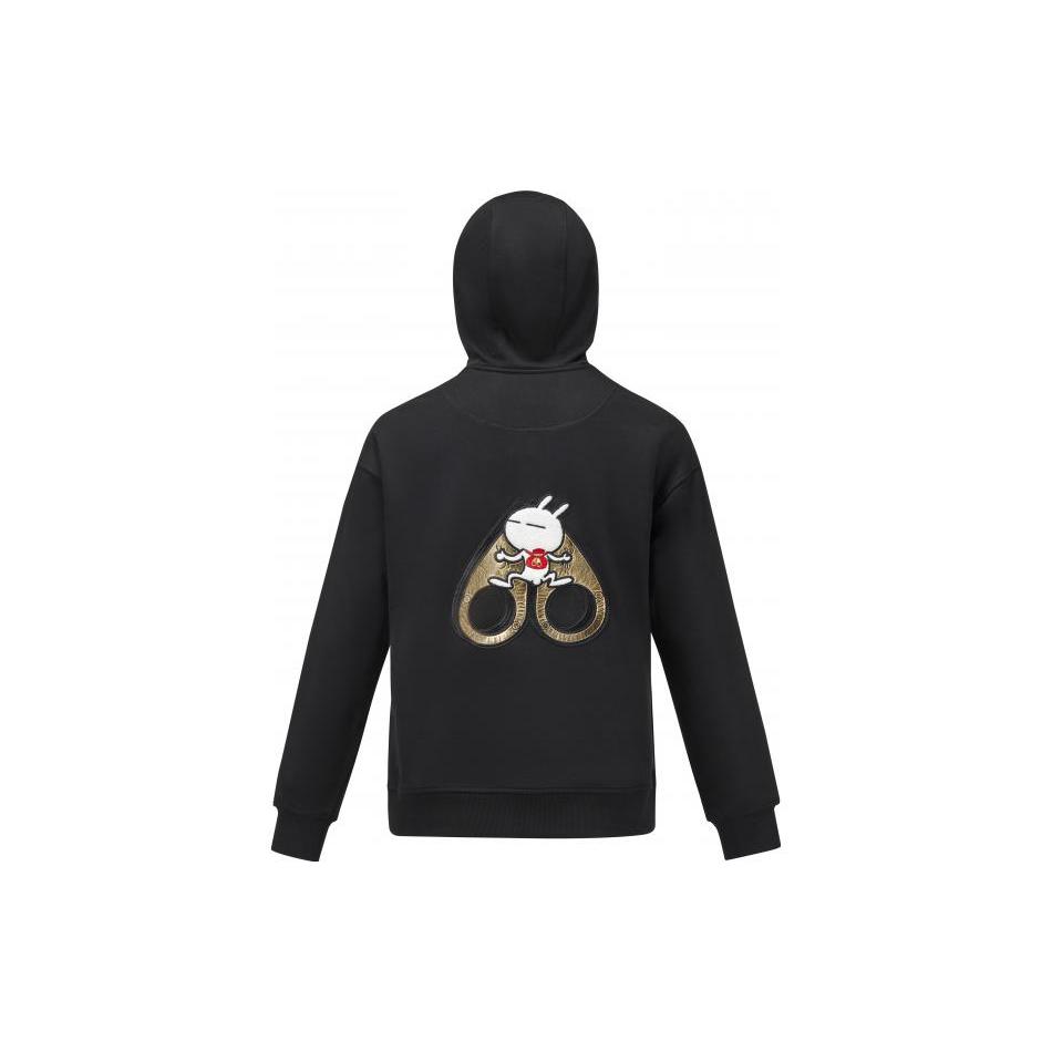 Moose Knuckles Sweatshirt Unisex Black M32US689CN-BLACK