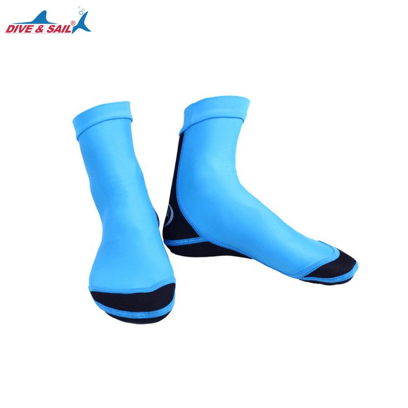 Unisex 1.5MM Neoprene Snorkeling Socks - Non-slip, Anti-scratch Beach & Diving Lycra Socks