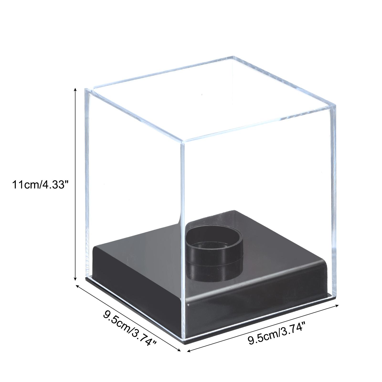 

Acrylic Baseball Display Case Cube Clear Baseball Storage Holder Display Case for Golf Tennis Ball Memorabilia Baseball 9.5x9.5x11cm
