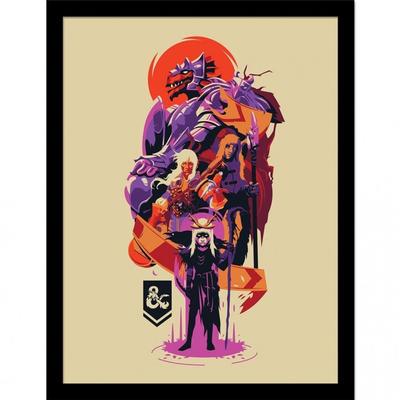 Adventuring Party 2 Framed Poster