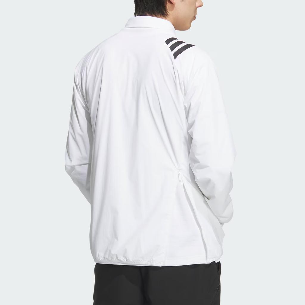 Adidas Crew Brand Logo Striped Golf Woven Sports Crewneck Sweatshirt Men Sweatshirt JL7950