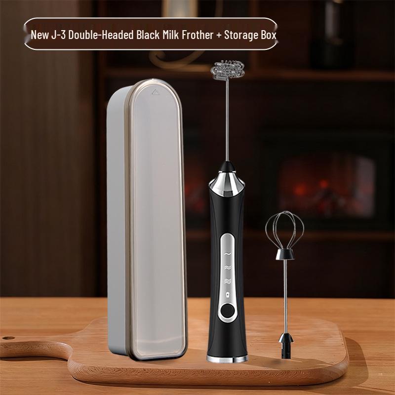 Electric Handheld Milk Frother & Egg Beater for Coffee and More