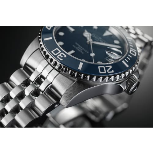 Davosa Ternos Medium Amaranto Automatic Watch, Swiss Made, Silver, 166.195.04, Men's