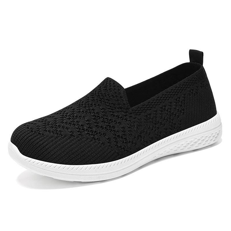 Shoes Women Sneakers Mesh Breathable Comfort Mother Soft Solid Color Fashion Female Footwear Lightweight Shoes for Women