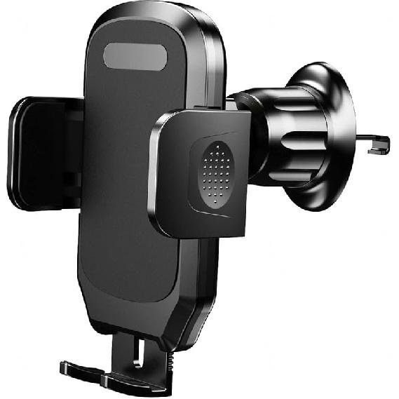 Car Phone Holder, Adjustable Car Phone Mount Cradle 360° Rotation - 2023 Upgraded Strong Sticky Gel Pad for Car Dashboard,H
