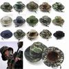 Fisherman Hat Sun Hat Cotton Bucket Hats Outdoor Jungle Camouflage Hat Climbing Hat