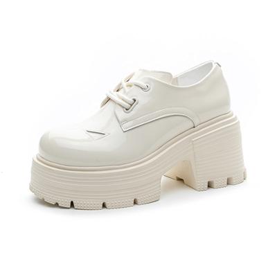 Scarpe da Donna Mocassini Stringati con Suola Spessa 9 cm per Donna Comodi e con Tacco Alto da Donna che Aumenta l'Altezza