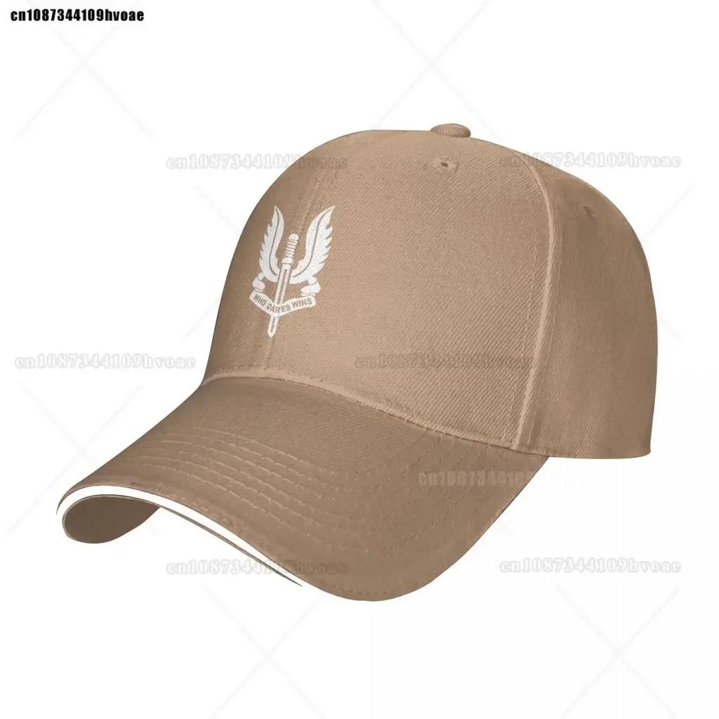 SAS Special Air Service Baseballkappe Who Dares Wins Unisex Bedruckte Trucker-Kappe Sommer Klassisch Angeln Dropshipping Snapback-Kappe