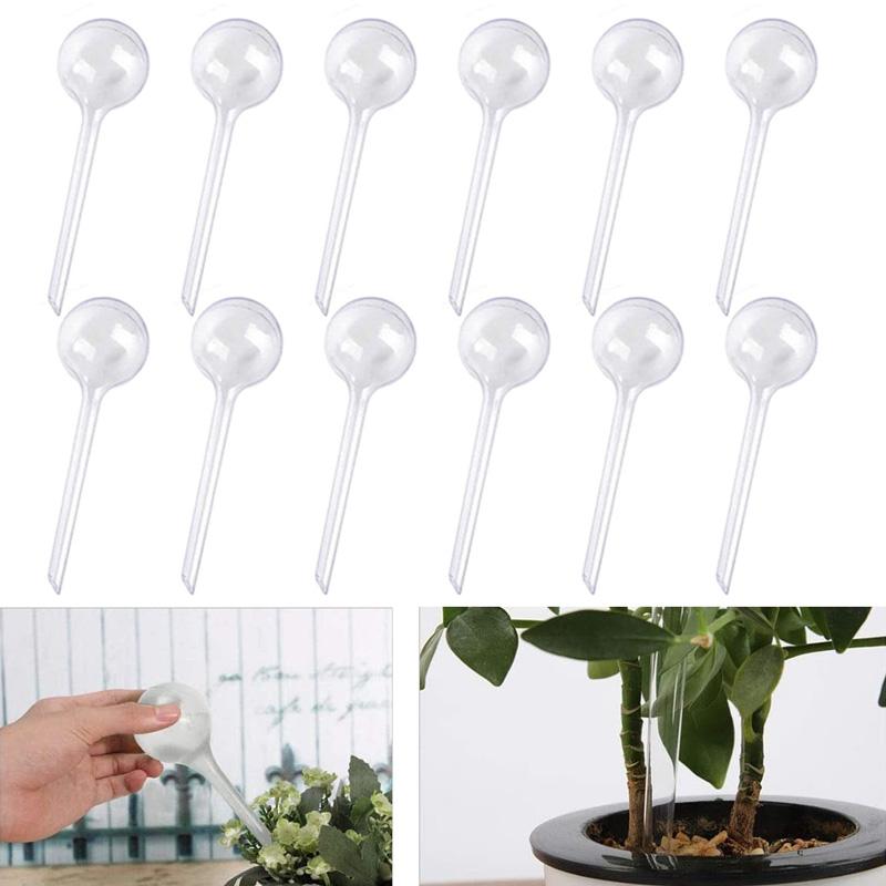 

12 шт., лампы для полива растений, автоматические самополивающиеся шары, пластиковые шарики, садовое устройство для полива воды, лампы для полива для продвижения растений