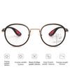 Retro Color Changing Multifocal Reading Glasses Men Women Trendy Outdoor Photochromic Eyewear Unisex Round Frame Eyeglasses