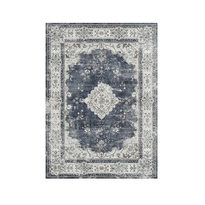 Bohemian Style Carpets for Living Room Thickend Plush Bedroom Decor Retro Carpet Washable Lounge Floor Mat Fluffy Soft Study Rug