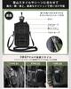 Smartphone Smartphone Backpack Smartphone Shoulder Bag Pouch, Holder, Mount, Hiking, [Backpack Attachment, 3-Way, Lightweight, Water-Repellent]
