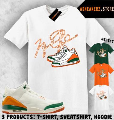 T-shirt da abbinare a SoleFly x AJ 3 Miami Per abbinare lacci da sneaker MJ 3s T-shirt