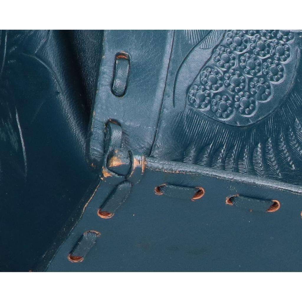 GRACE CONTINENTAL Carving Tribes Maestra M Tote Bag greenUsed