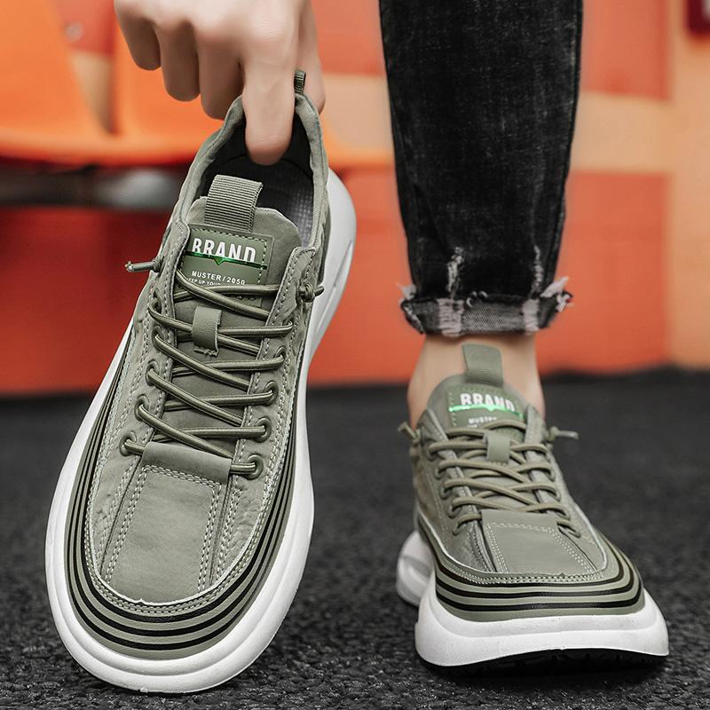 Fashion Men Casual Shoes Breathable Lightweight Sports Shoes Ice Silk Cloth Comfortable Mens Walking Sneakers Zapatos Deportivos