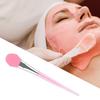 Makeup Face Masque Brush Wide Reusable Long Handle Silicone Masque Applicator Multi-Function Makeup Tool