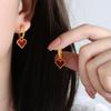 Premium Versatile Accessories Love Pearl Jewelry Geometric Titanium Steel Ears