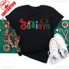 Believe Christmas Cotton Tshirt Family Believe Holiday Gift Matching Shirt Men and Women Crew Neck  Casual Fashion Comfortable