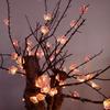 Thanksgiving LED Sakura light string, outdoor garden string lights, bedroom pink decorative fairy lights, colorful ambient mood