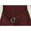 Herbst/Winter Damenmode Einfarbig Hochgeschlossenes Plissee-Design Kleid