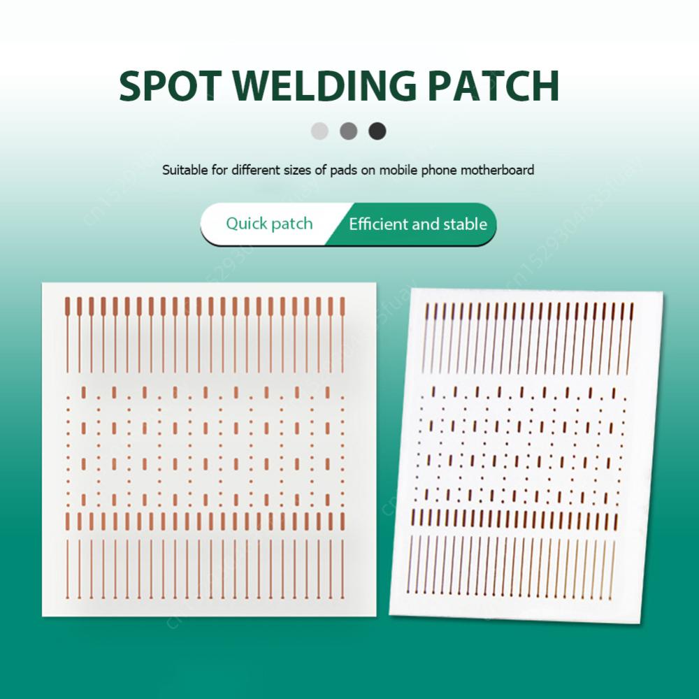 1-10PCS 208 Dots Repairing Spot Soldering Lugs Solder Piece Rework Pad Welding Point Board Copper Repair Tools For Mobile Phones