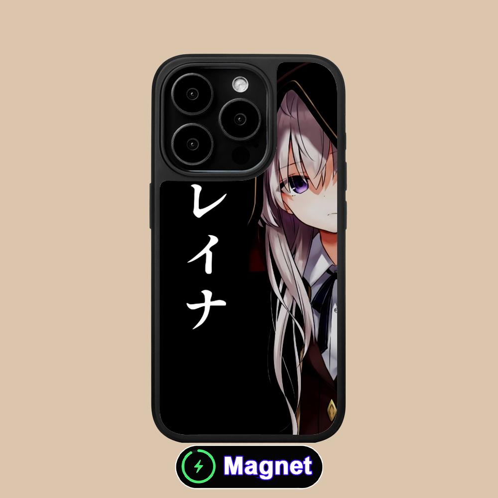 Wandering Witch Elaina Matte Surface Magsafe Mobile Phone Case for iPhone 17 16 15 14 13 12 11 Air Pro Max Plus Colorful Cover