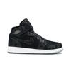 Air 1 Retro High GG 'Heiress' (Unisex) Black / Black-White-Gym Red Vintage Basketball Shoes 832596 001