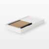 MUJI Recycled Polypropylene File Box Standard Lid with White for 15cm Width Casters, Gray, (NCE51A3A)