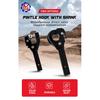Car Modification Trailer Hook Arm Tiger Head Rogue Hook Adapter Trailer Square Mouth Seat Towing Hook Battle Axe Hook Rear of Th